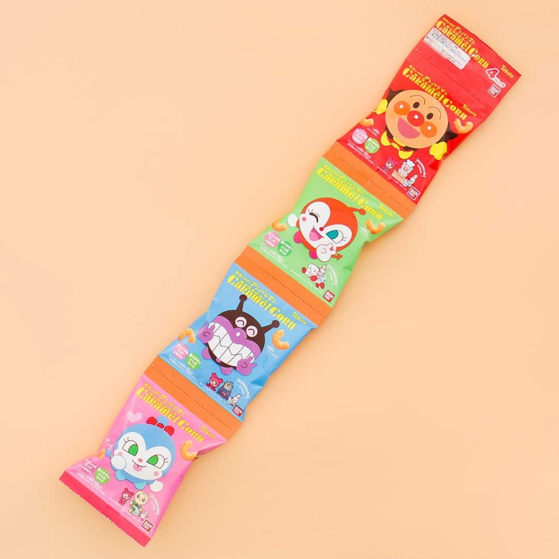 Anpanman Caramel Corn Mini Pack- 4 pcs
