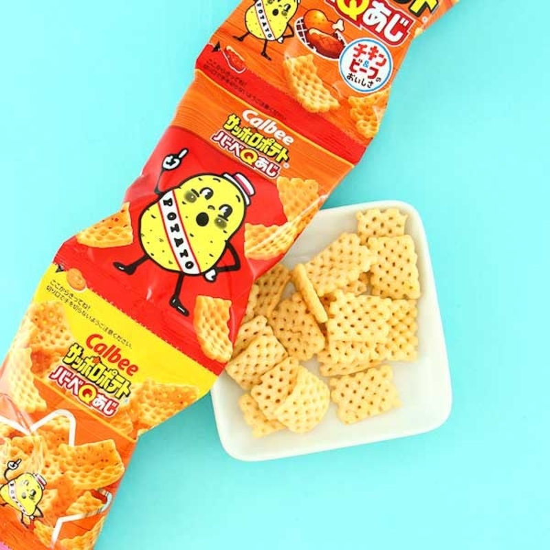 Calbee Sapporo BBQ Flavor Potato Chips - 4 pcs