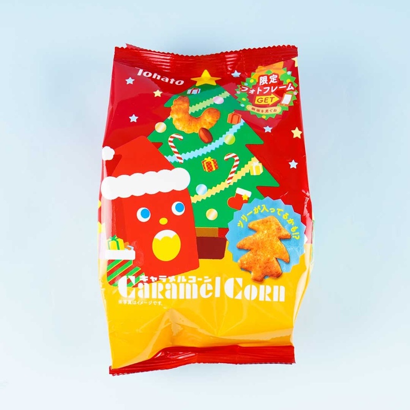 Tohato Caramel Corn Christmas Version