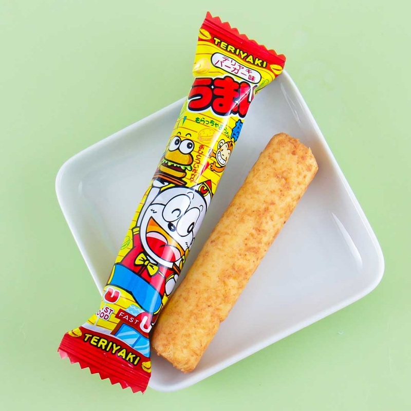 Umaibo Teriyaki Burger Snack Stick Set - 5 pcs