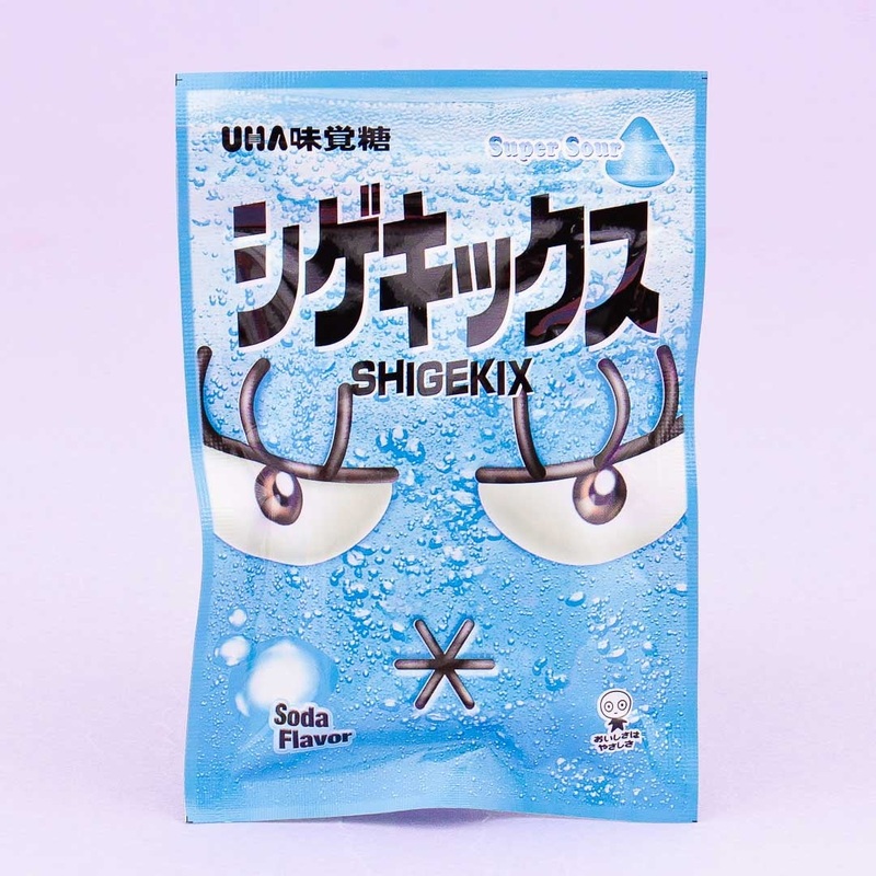 UHA Shigekix Super Sour Gummy Drops - Soda