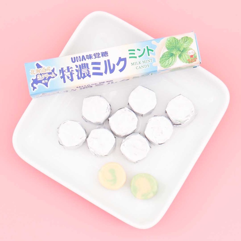 UHA Tokuno Milk 8.2 High Concentrated Candy - Mint Milk