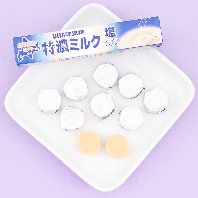 UHA Tokuno Milk 8.2 High Concentrated Candy - Salt Milk