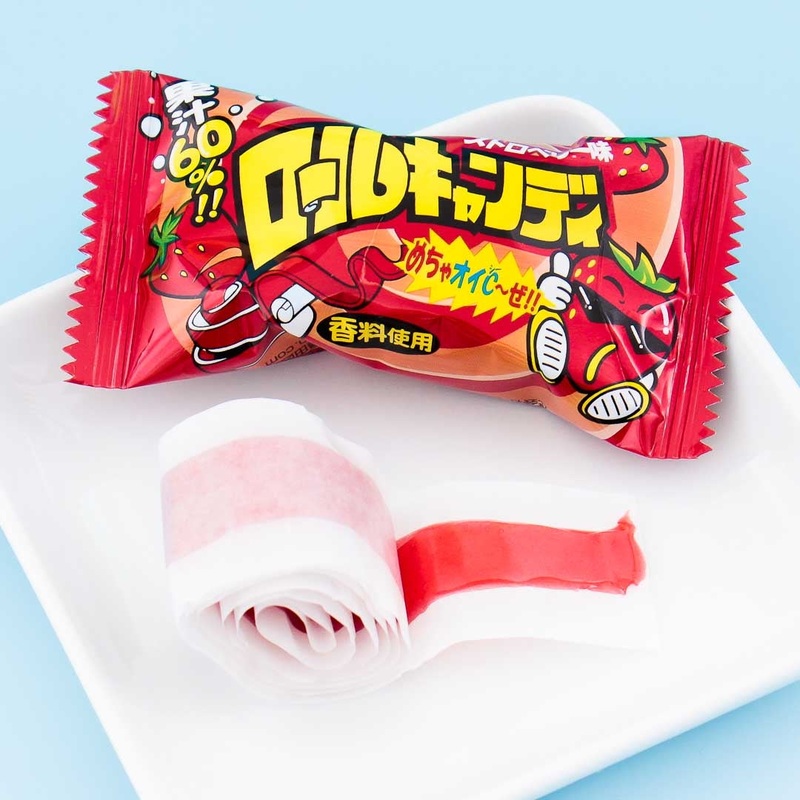 Yaokin Strawberry Roll Candy