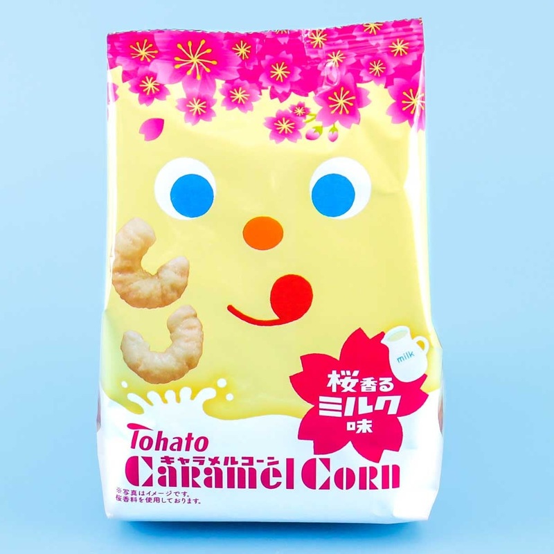 Tohato Caramel Corn - Sakura Milk