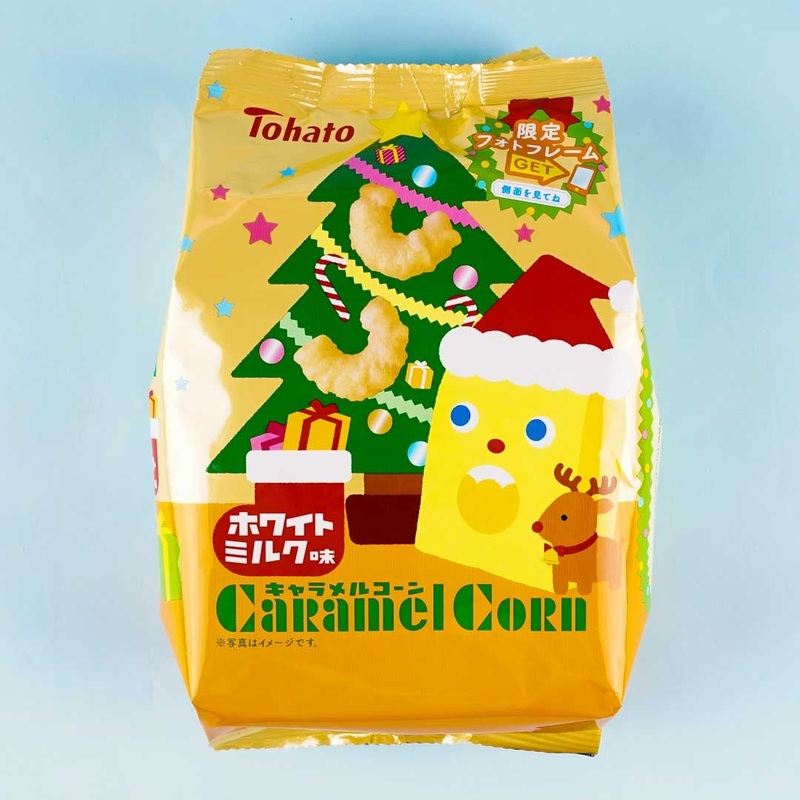 Tohato Christmas Caramel Corn - White Milk