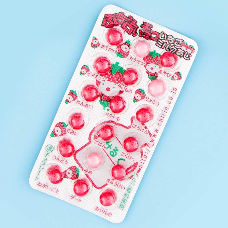 Fortune Telling Chocolate Balls - Strawberry Milk