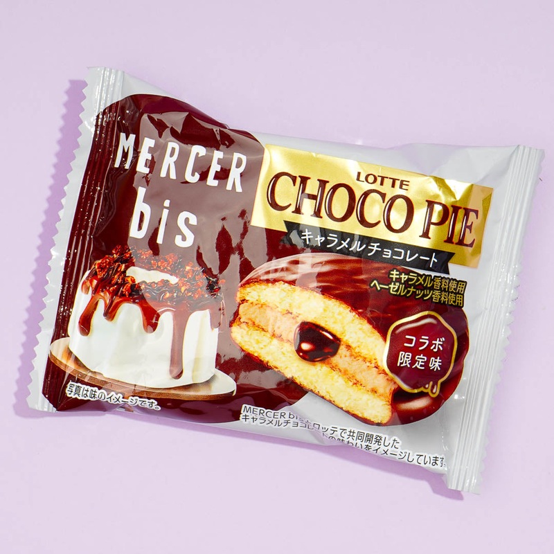 Lotte MERCER bis Choco Pie - Caramel Choco