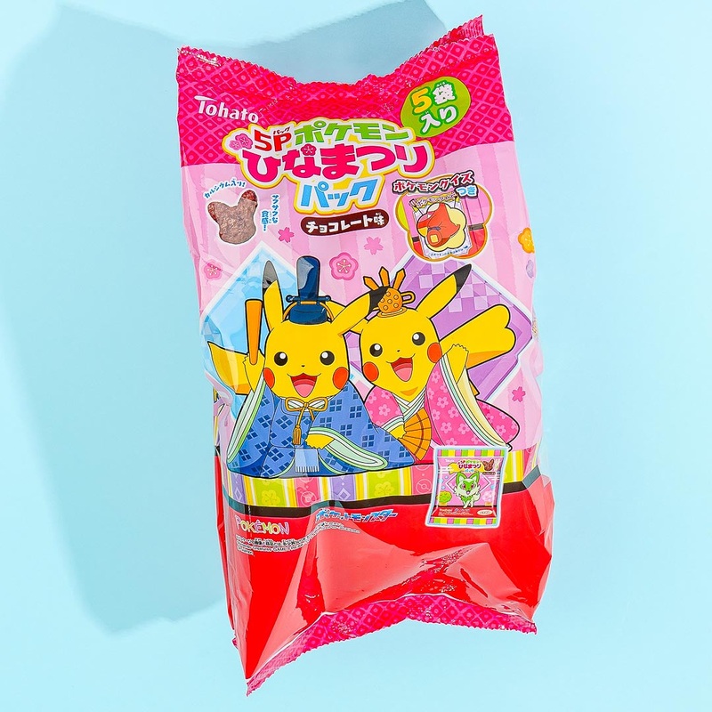 Pokemon Hinamatsuri Chocolate Snacks
