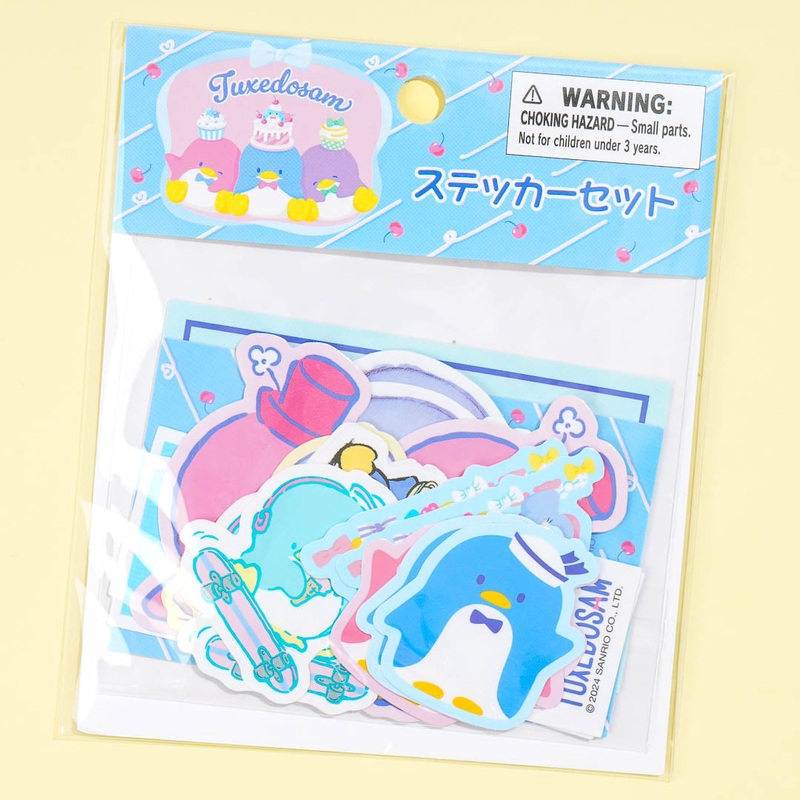 Tuxedosam Birthday Party Sticker Pack