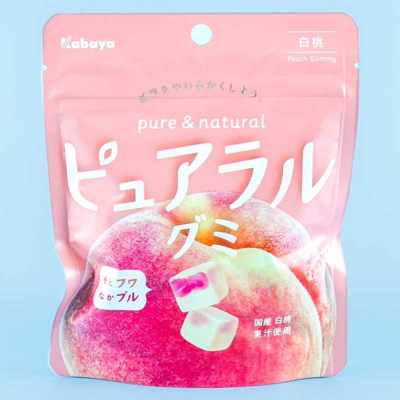 Kabaya Pureral Gummy - White Peach