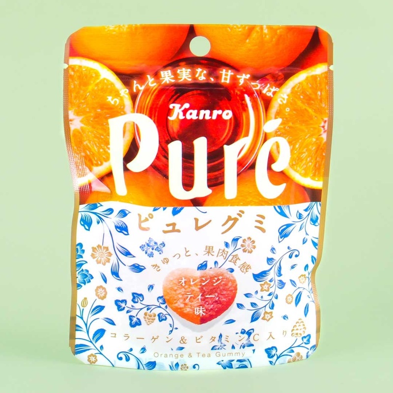 Kanro Pur Gummy - Orange Tea