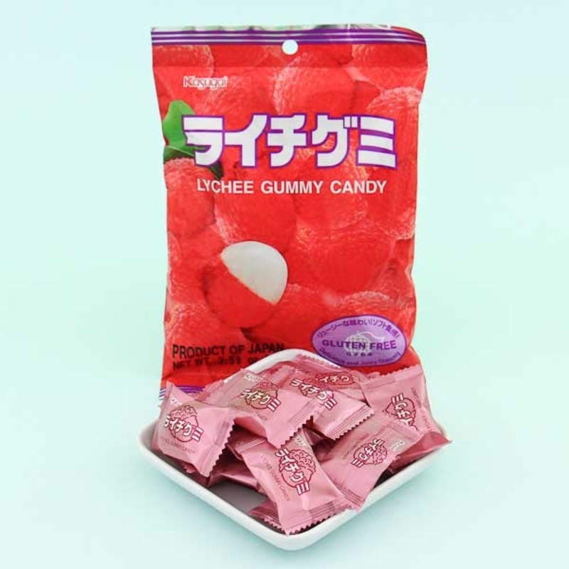 Kasugai Lychee Gummy Candy