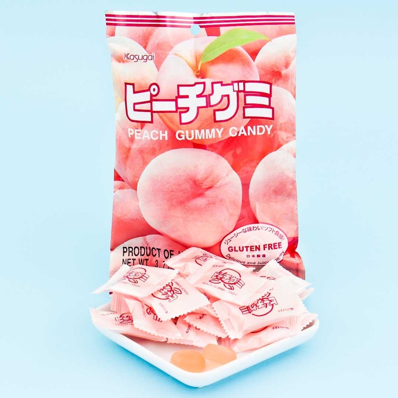 Kasugai Peach Gummy Candy