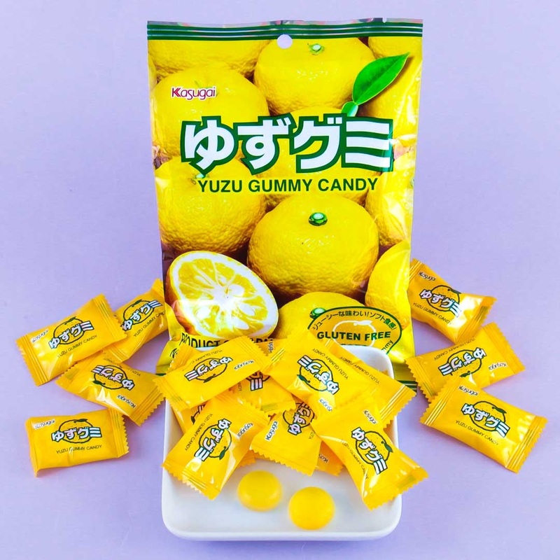Kasugai Yuzu Gummy Candy