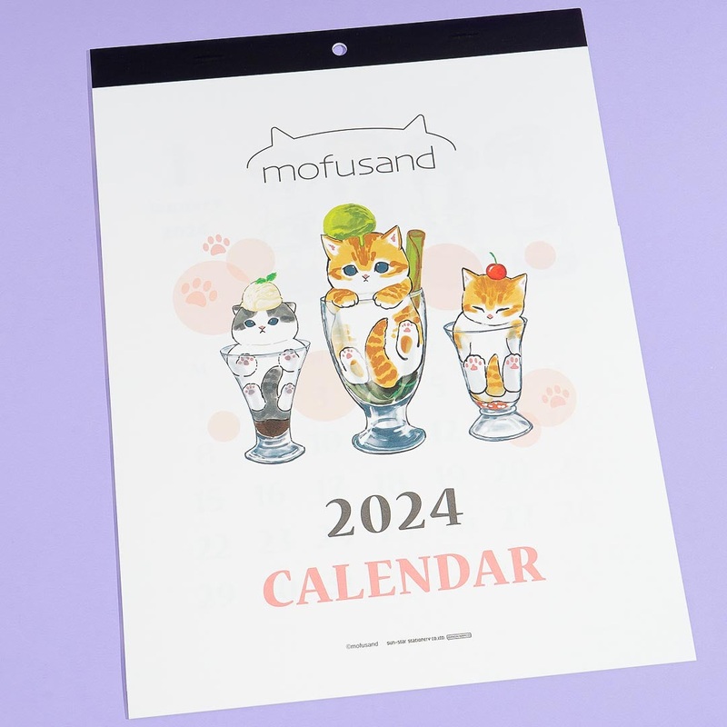 Mofusand Parfait 2024 Calendar