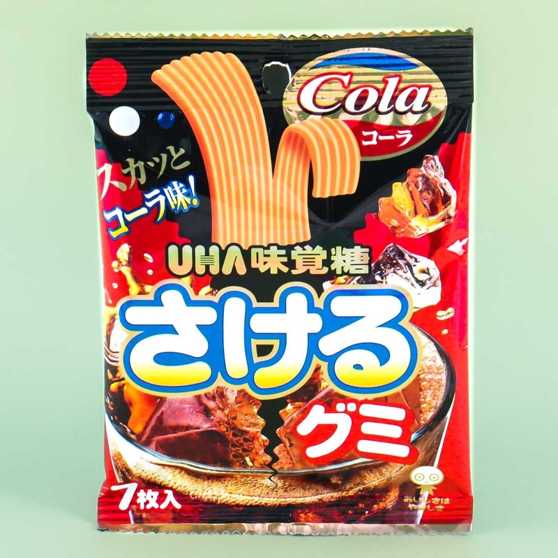 UHA Sakeru Split Gummy Candy - Cola