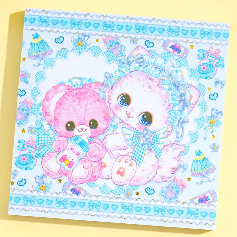 Amenomori Fumika Angel Blue Memo Pad