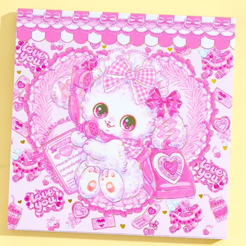 Amenomori Fumika Idol Pink Memo Pad