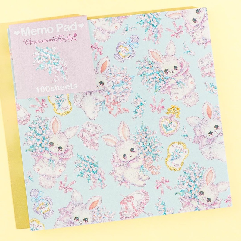 Amenomori Fumika Spring Memo Pad