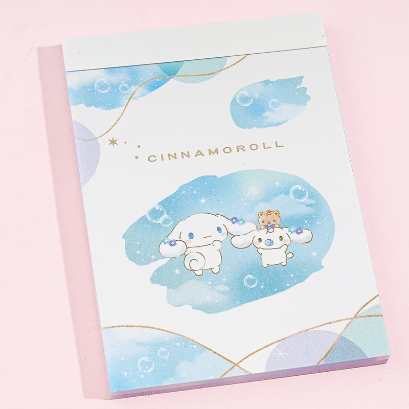 Cinnamoroll Bubbles Mini Memo Pad