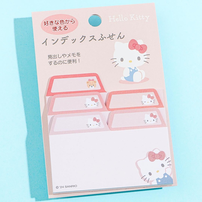 Hello Kitty Index Memo Pad Set
