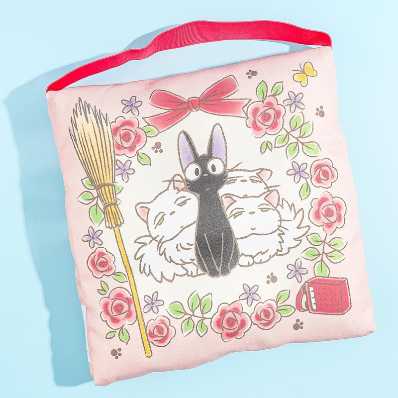 Kikis Delivery Service Rose Garden Seat Cushion