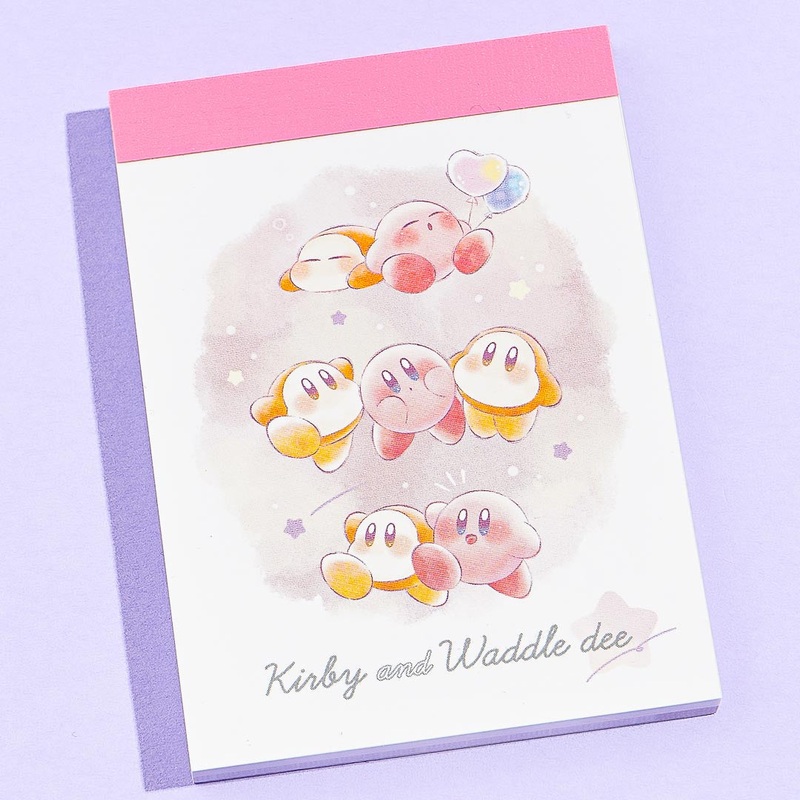 Kirby & Waddle Dee Playtime Mini Memo Pad
