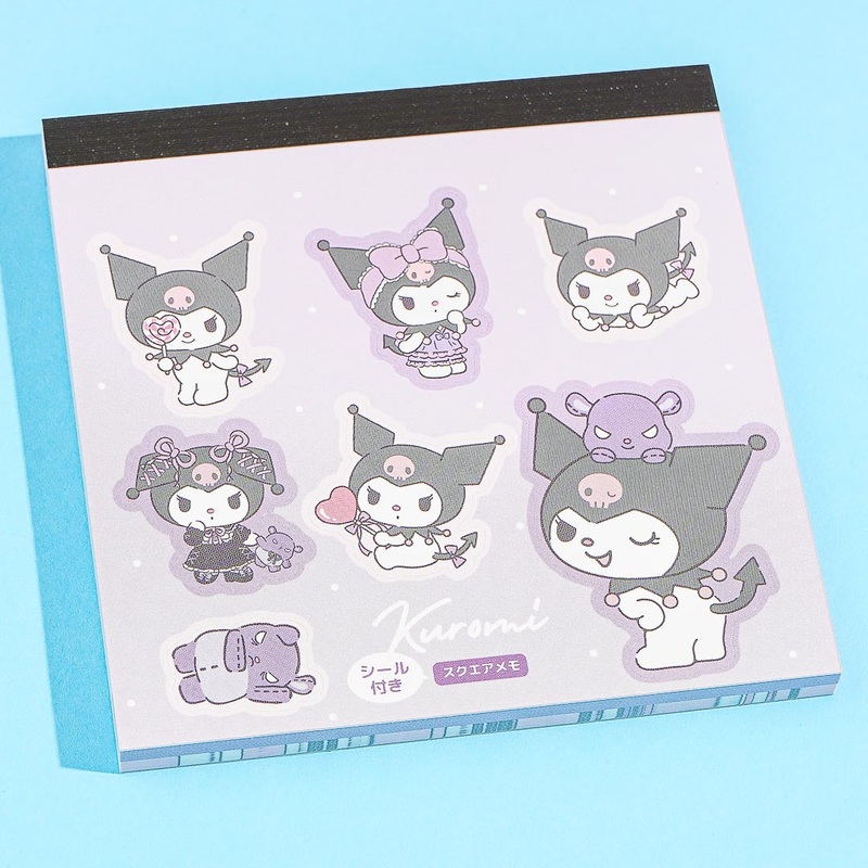 Kuromi Cheeky Sticker Memo Pad