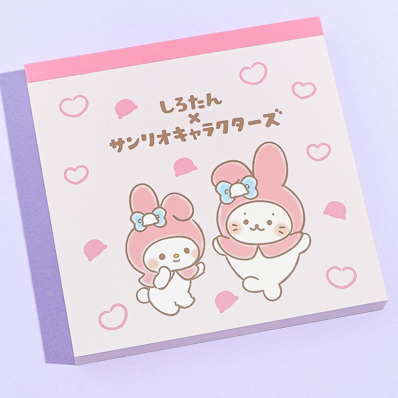 My Melody x Sirotan Mini Memo Pad