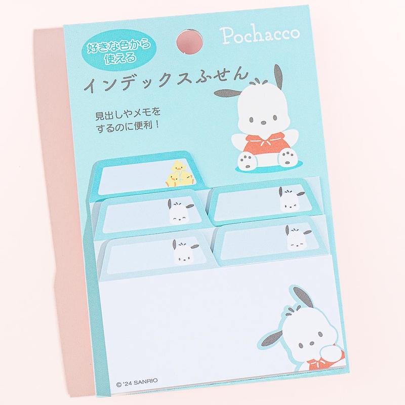 Pochacco Index Memo Pad Set