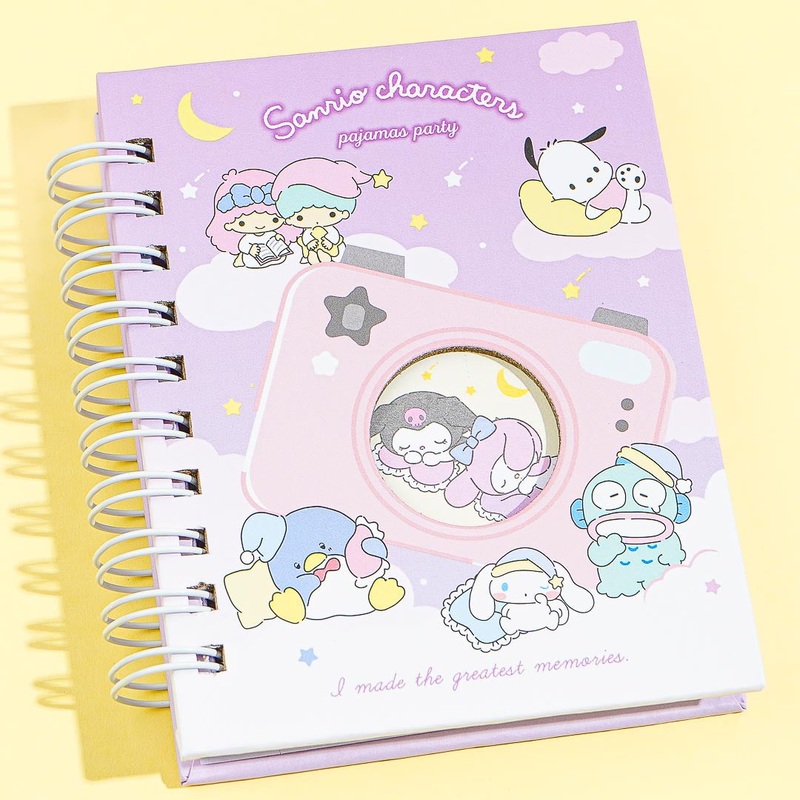 Sanrio Characters Sky Slumber Party Ring Memo Pad