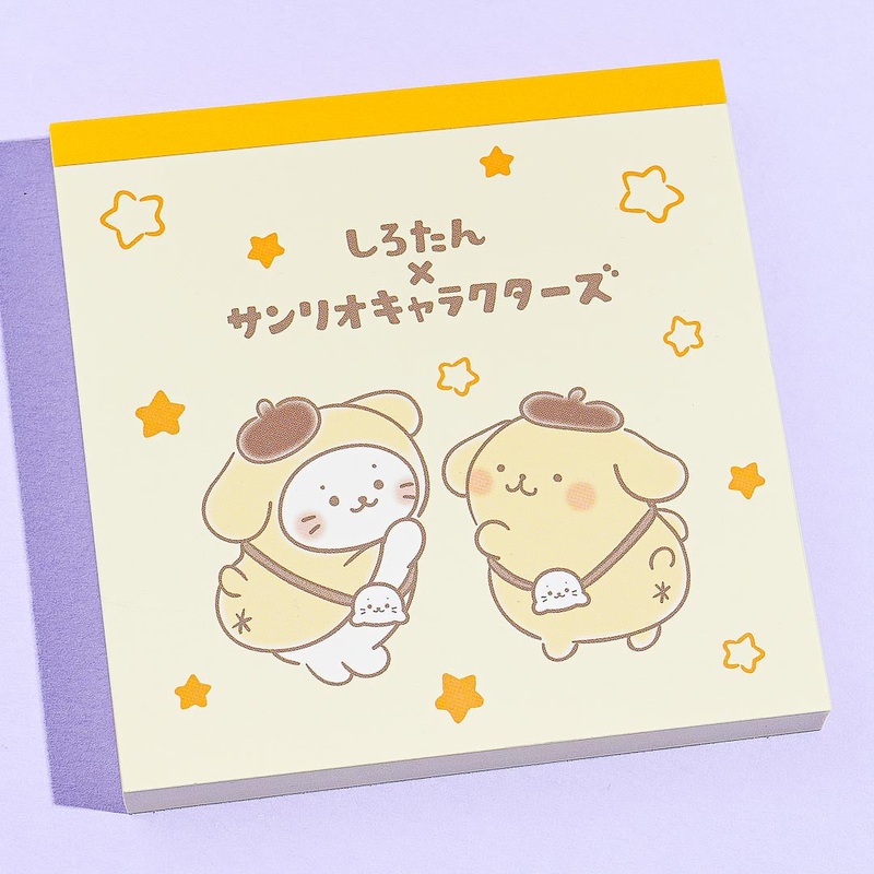 Sanrio x Shirotan 25th Anniversary Memo Pad