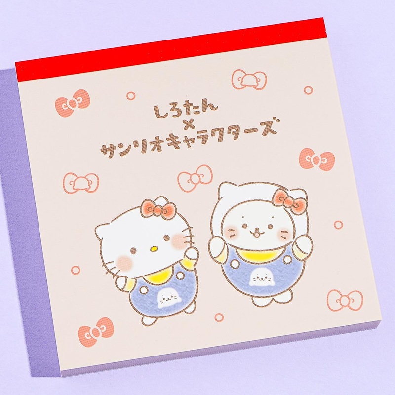 Sirotan x Hello Kitty 25th Anniversary Memo Pad