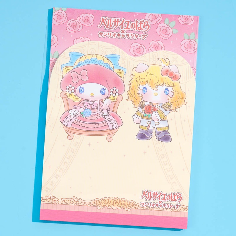 The Rose of Versailles x Sanrio Characters Memo Pad