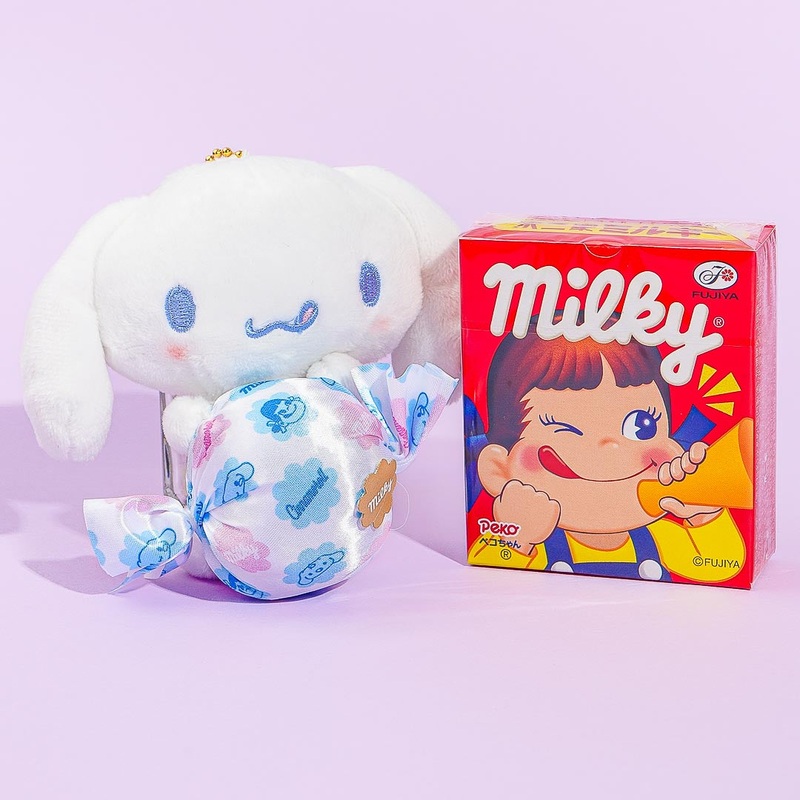 Cinnamoroll Candy Plush Charm & Milky Candy Set
