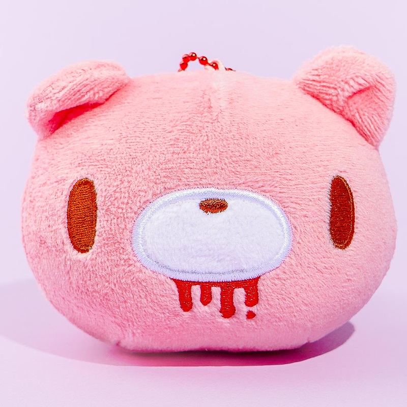 Gloomy Bear Face Plushie Charm