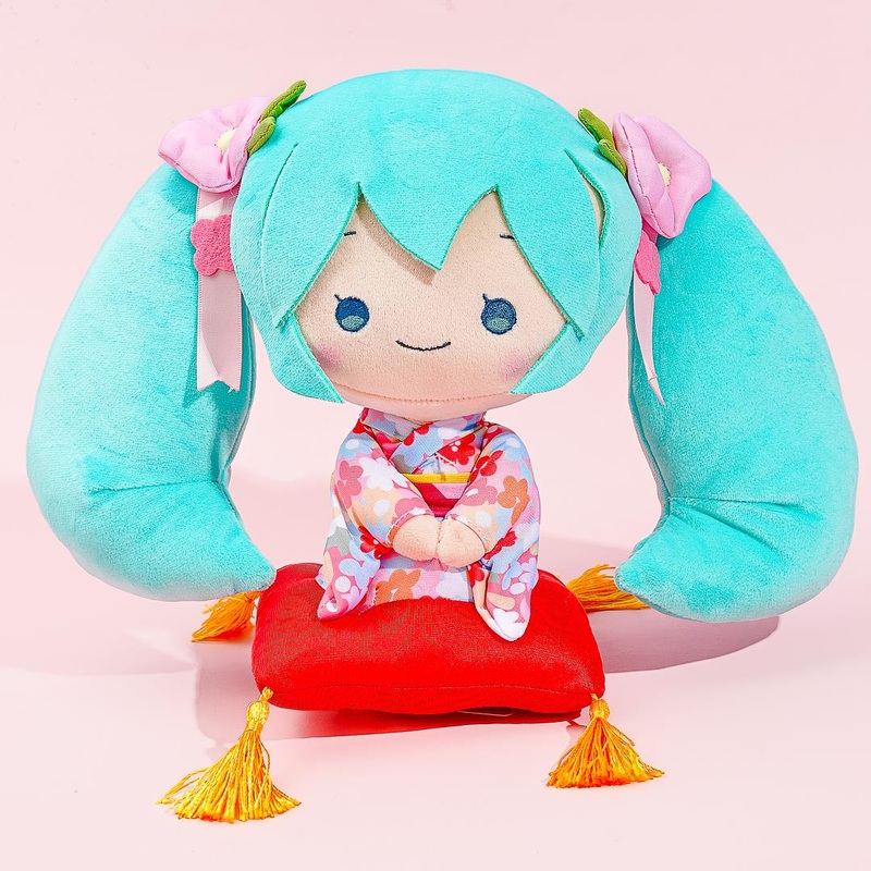 Hatsune Miku Kimono Plushie - Medium