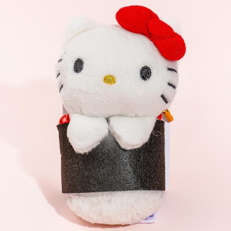 Hello Kitty Ikura Sushi Roll Plushie Charm