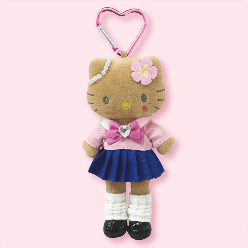 Hello Kitty Suntanned Style Up Plushie Charm