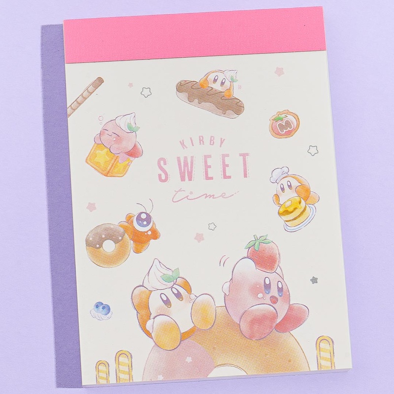 Kirby Sweet Time Mini Memo Pad