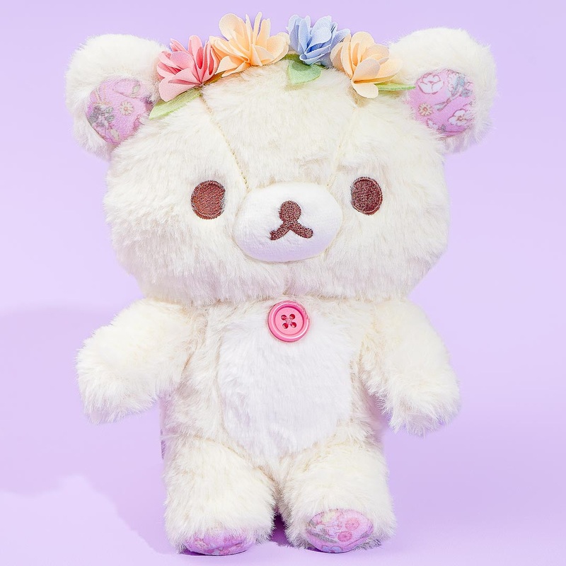 Korilakkuma Flower Tea Time Plushie - Medium