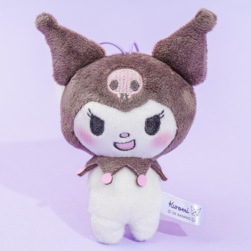 Kuromi Grinning Plushie - Medium