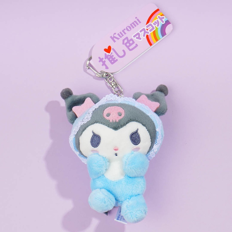 Kuromi Oshi Color Baby Plushie Charm - Blue