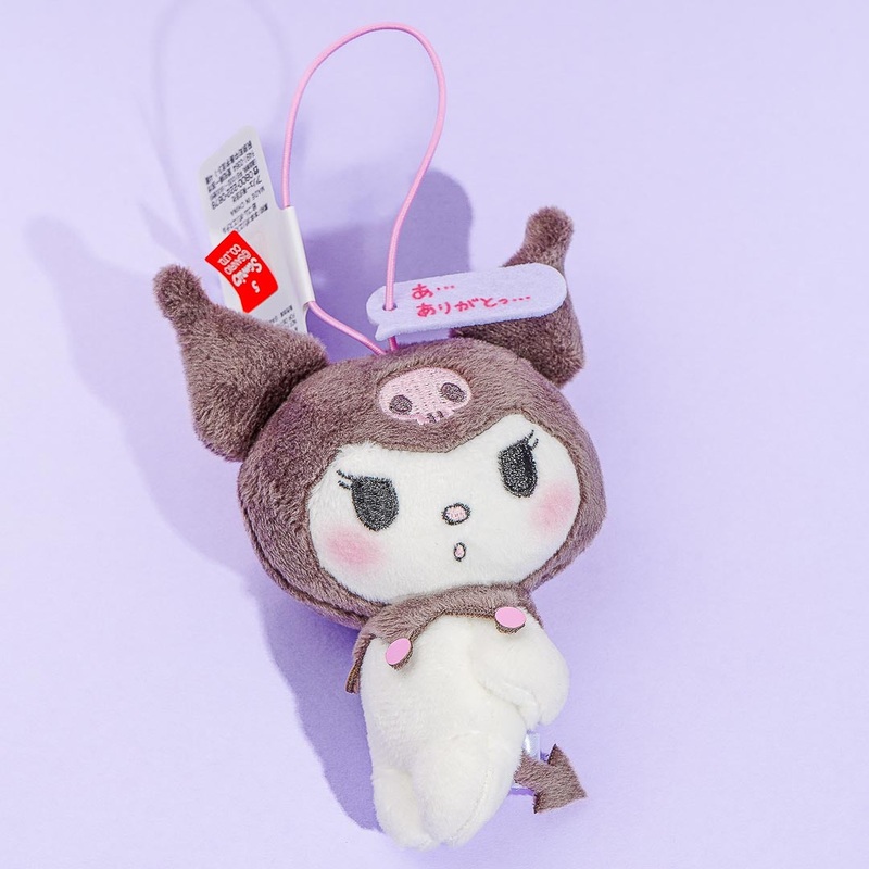 Kuromi Startled Plushie - Medium