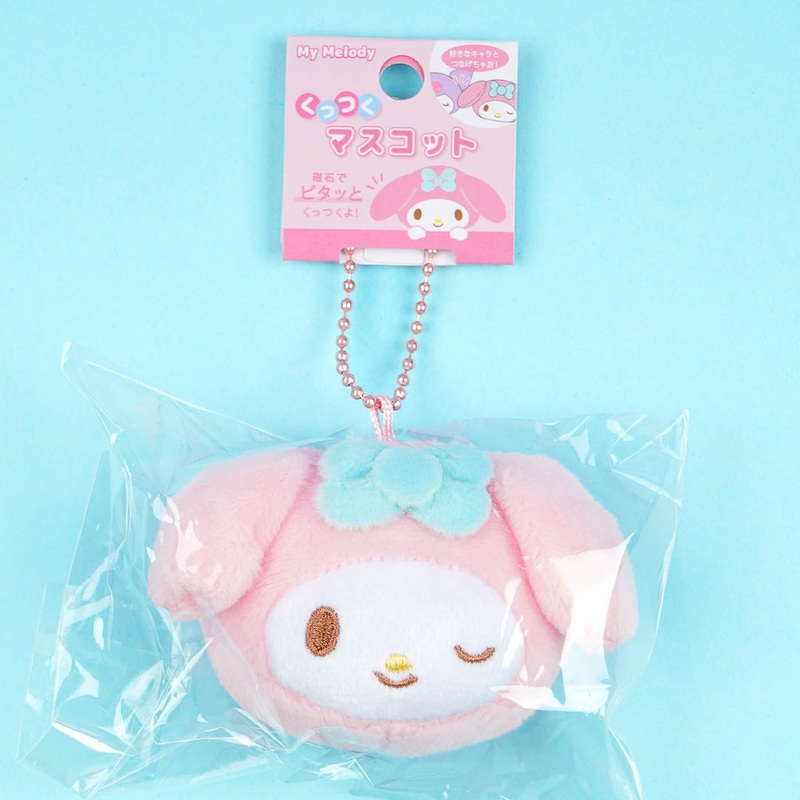 My Melody Wink Cheek To Cheek Magnet Plushie Charm