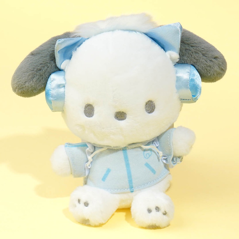 Pochacco Light Blue Days Plushie Charm - Medium