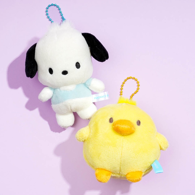 Pochacco & Piyo Plushie Charm Set
