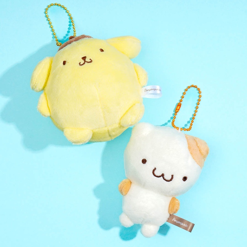 Pompompurin & Muffin Plushie Charm Set