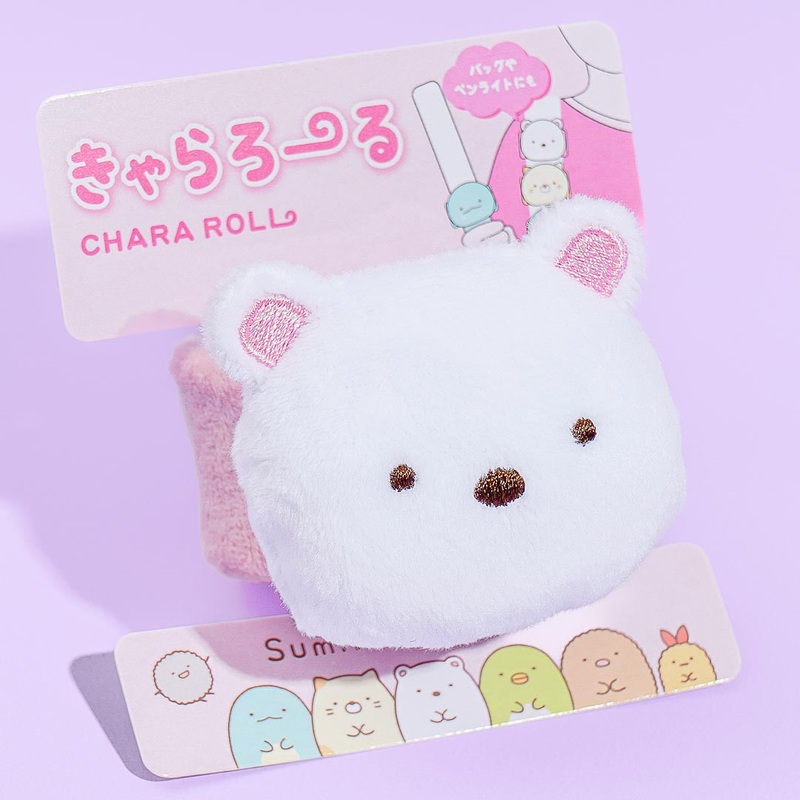 Sumikko Gurashi Chara Roll Plushie Wristband - Shirokuma